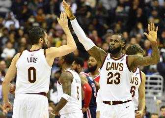Tercer triple-doble seguido de LeBron y mensaje para Trump