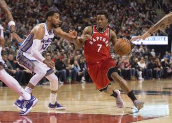 Resúmenes y resultados de la jornada NBA: los Raptors, en forma: 9 victorias en 10 partidos