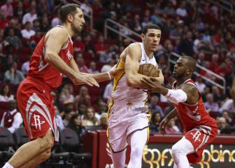 Los Lakers de Lonzo y Kuzma (¡38!) acaban con los Rockets
