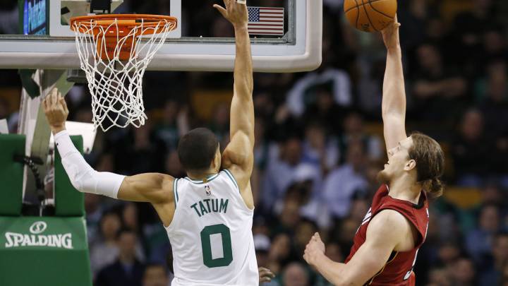 El 'héroe' Olynyk (32) y los Heat, una pesadilla para los Celtics