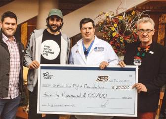 Ricky dona 20.000$ contra el cáncer: 