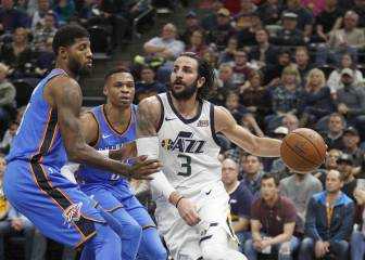 El trío Westbrook-Melo-George carbura y Ricky Rubio lo paga