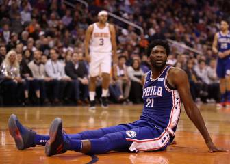 Susto de Embiid en Phoenix, pero El Proceso recupera la sonrisa