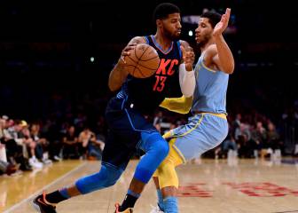 Los Thunder apabullan a unos Lakers en caída libre