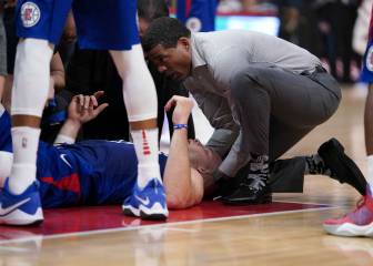 McGee deja KO a Griffin con un codazo involuntario