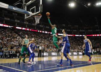 Londres vibra con la NBA y el premio se lo llevan los Celtics