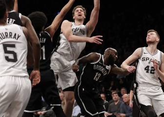 Gasol (13+12+7) ayuda a pasar el trago de la lesión de Kawhi