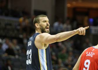 Marc: triple, robo y tapón para vencer a Embiid y los Sixers