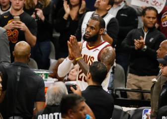 30.000 puntos históricos del rey LeBron en unos Cavs a la deriva