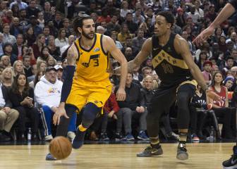 ¡Bingo! Un triple de Ricky Rubio da la victoria a Utah en Toronto