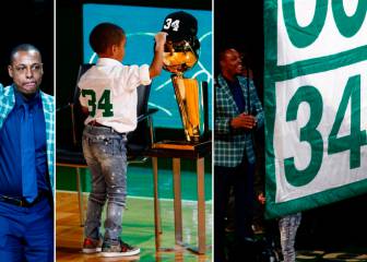 El hijo de Pierce conmueve a la NBA con el homenaje a su padre