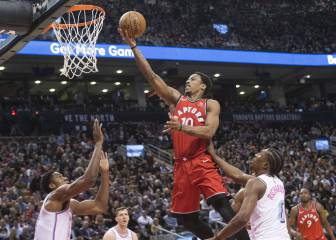 Resúmenes y resultados NBA:
los Nuggets castigan a los Spurs y Toronto sigue en una nube