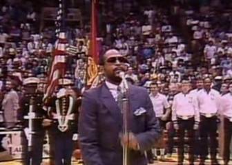 Marvin Gaye cambió en un All Star en Los Ángeles la historia del himno estadounidense