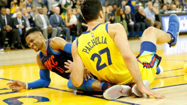 La NBA no sancionará a Pachulia por su acción con Westbrook