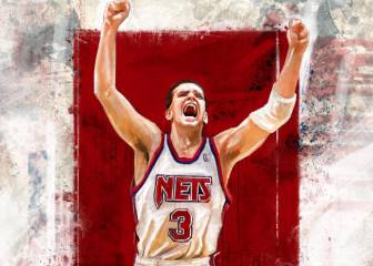 Los Nets homenajean a Petrovic, el 'Mozart del baloncesto'