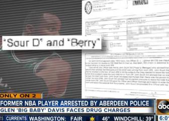 Glen 'Big Baby' Davis, detenido con 126 gramos de marihuana