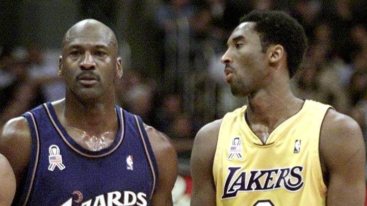 Michael Jordan  y Kobe Bryant.