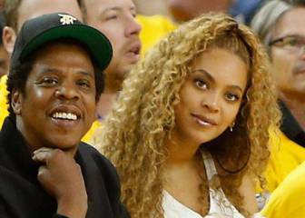 Beyonce y Jay-Z deslumbran en la paliza de los Warriors
