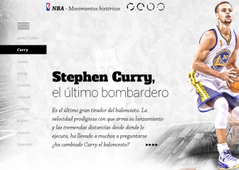 Stephen Curry, el último bombardero de la NBA