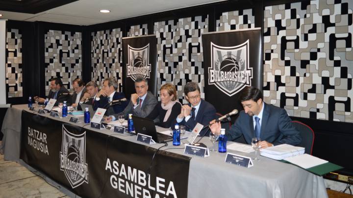 El Consejo de Administración del Bilbao Basket.