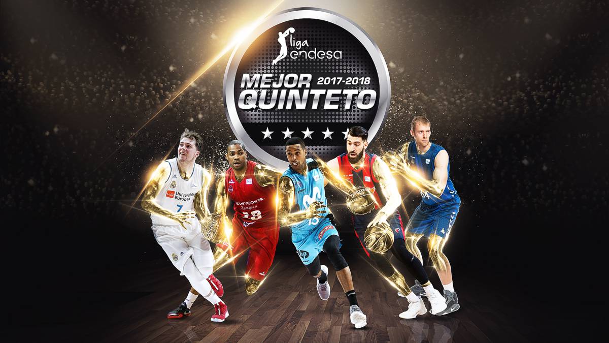 Best five. Логотип Liga Endesa.