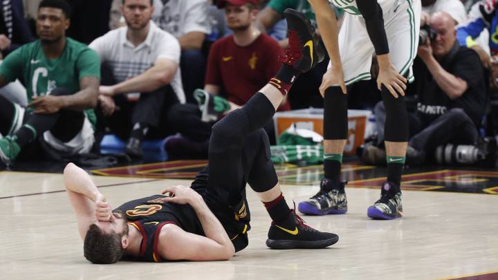 Problemas para los Cavaliers: Kevin Love no jugará el séptimo