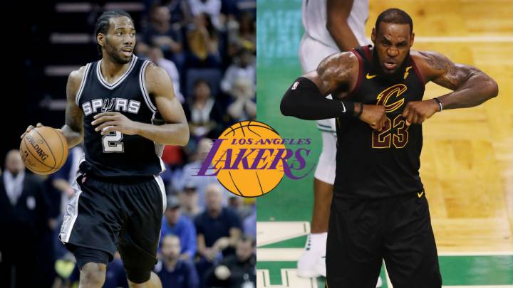 Un traspaso tras LeBron: Lakers y Spurs ya negocian por Kawhi