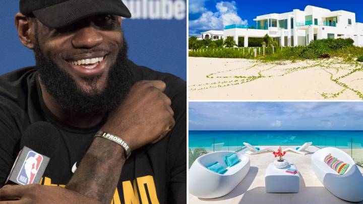 La 'cueva de la decisión' de LeBron James en el Caribe: 75.000 dólares a la semana