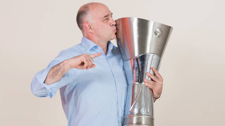 Pablo Laso, mejor entrenador de la Euroliga 2018.
