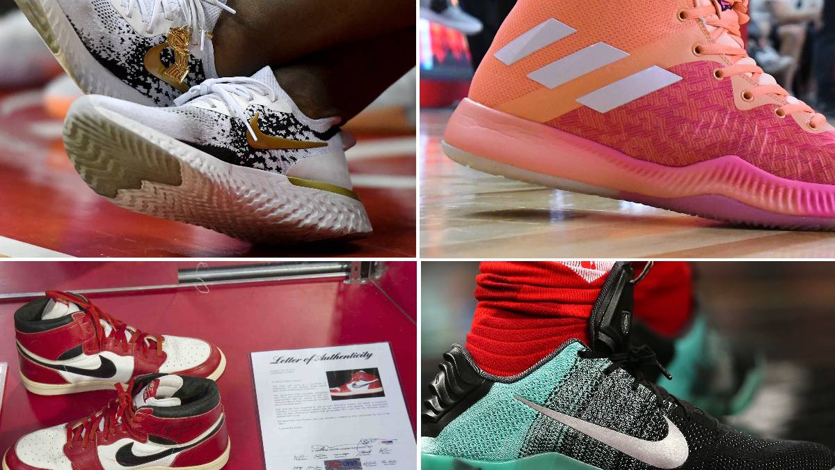 Revolución en las zapatillas: la NBA permitirá todos los - AS.com