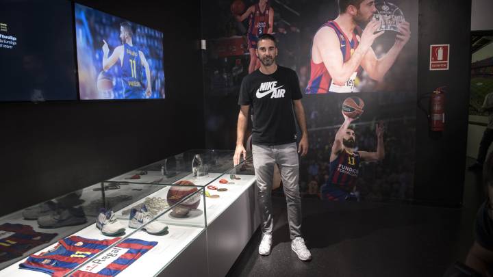Juan Carlos Navarro ya tiene su 'espacio' en el Museo del Barça