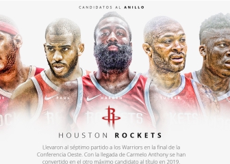Los Rockets, en gráfico: todo o nada para acabar con los Warriors