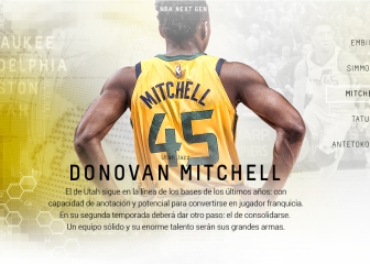 Mitchell, al detalle: el huracán anotador de los Jazz