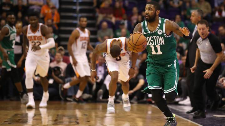 Milagro de Kyrie y los Celtics para evitar el ridículo en Phoenix
