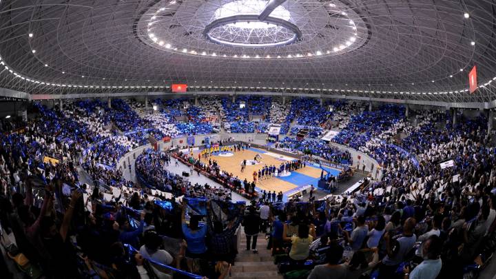 El Coliseum, la cancha del San Pablo Burgos, cuenta sus partidos en la Liga Endesa por llenos.