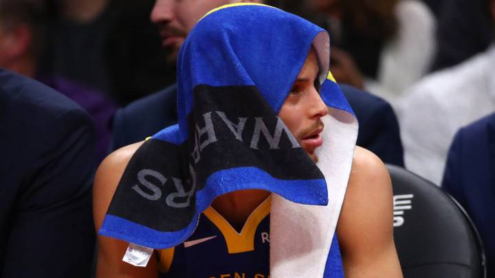 Curry, tras volver y meter 27 puntos: "No he tenido un buen día"