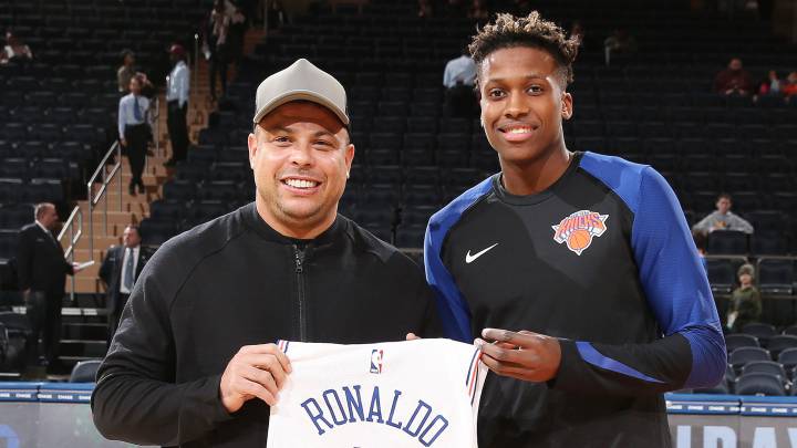 Ronaldo y Frank Ntilikina