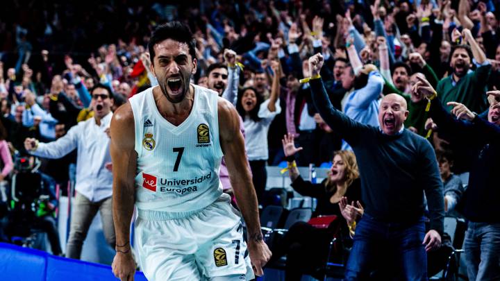 Facundo Campazzo, en éxtasis.