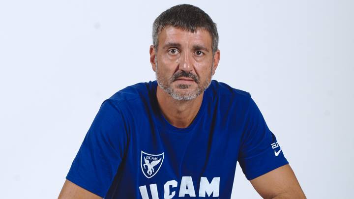 Javier Juárez, entrenador del UCAM Murcia, dirigió las tres últimas temporadas al equipo júnior y EBA del Real Madrid.