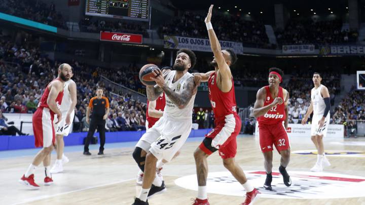 Resumen del Real Madrid-Olympiacos, Euroliga 2018/19 (94-78): Randolph y Ayón arrasan