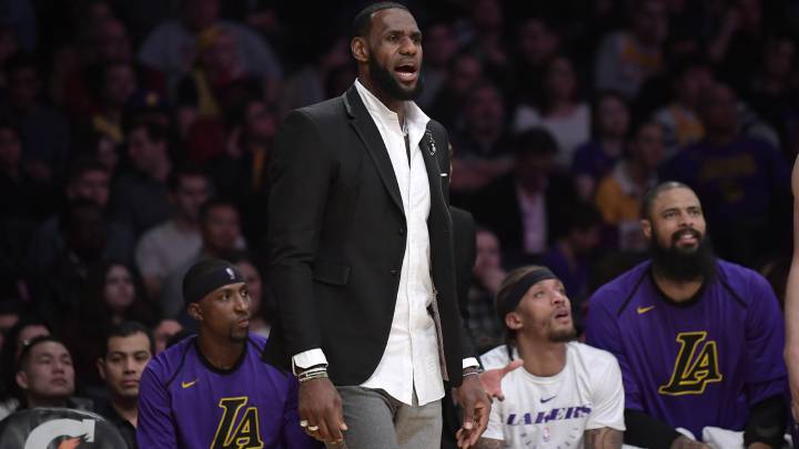 Pánico en los Lakers: la baja de LeBron podría alargarse más