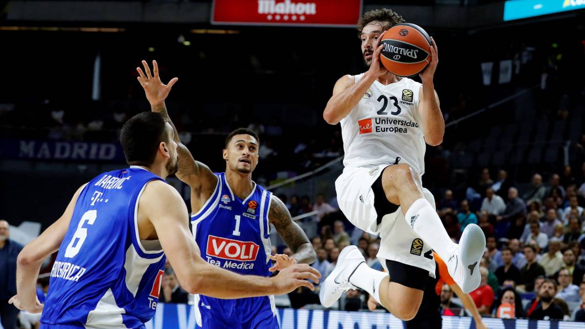 Buducnost Real Madrid TV, horario y donde ver online la Euroliga