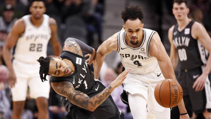 D'Angelo Russell y Derrick White