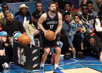 Triples: un enorme Joe Harris le estropea la fiesta a Stephen Curry