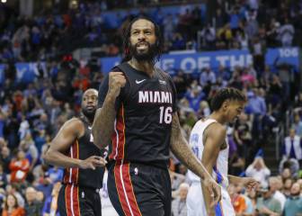 Los Heat aprovechan la ausencia de Westbrook para asaltar OKC