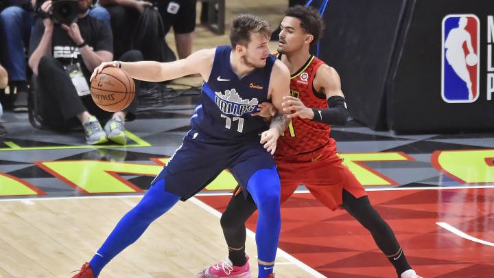 Luka Doncic y Trae Young