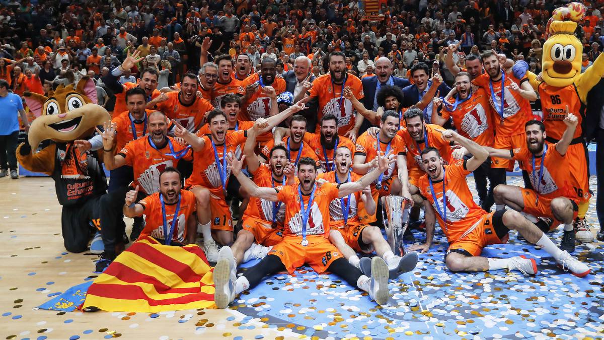 El Valencia Basket campeón la celebración en imágenes
