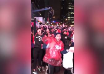 Toronto vibró: la reacción de los fans de los Raptors a la canasta imposible de Kawhi