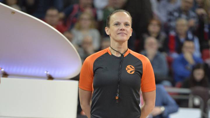 Anne Panther, la primera árbitra en la Final Four de la Euroliga