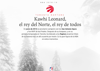 Por qu Kawhi Leonard hizo unos playoffs para la historia